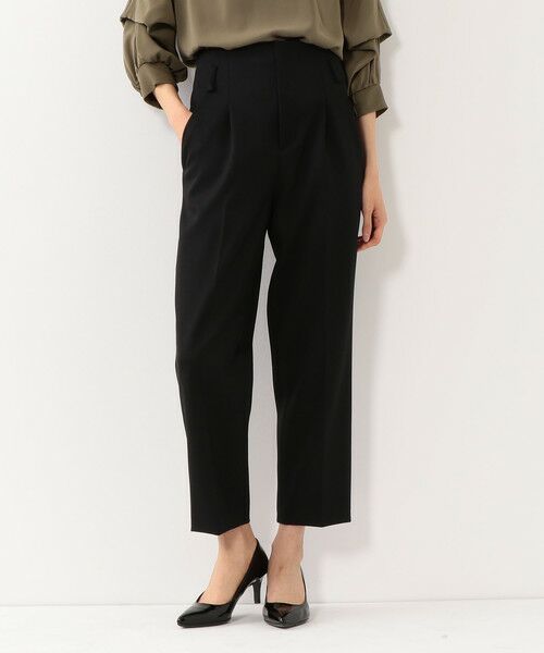 セール Yangany ハイウエスト クロップドパンツ スラックス ドレスパンツ The Station Store United Arrows Ltd ザ ステーション ストア ユナイテッドアローズ ファッション通販 タカシマヤファッションスクエア