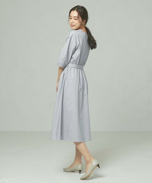 セール Closet Story スキッパーvネック ストライプワンピース ロング マキシ丈ワンピース The Station Store United Arrows Ltd ザ ステーション ストア ユナイテッドアローズ ファッション通販 タカシマヤファッションスクエア