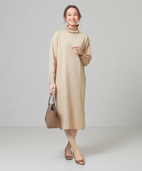 Closet Story ハイネック ニットワンピース ウォッシャブル ロング マキシ丈ワンピース The Station Store United Arrows Ltd ザ ステーション ストア ユナイテッドアローズ ファッション通販 タカシマヤファッションスクエア