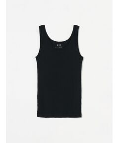 Cotton rib 2×1 tank