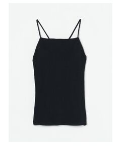 Cotton rib bra camisole