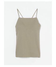 Cotton rib bra camisole