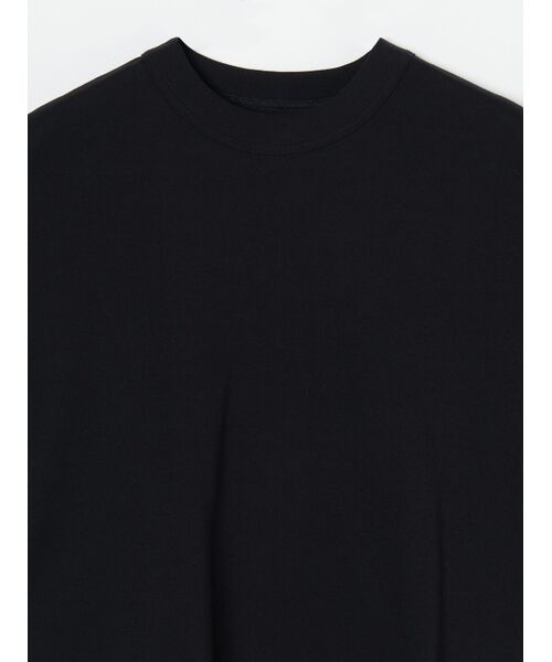 three dots / スリードッツ Tシャツ | Organic cotton knit cropped alex | 詳細2