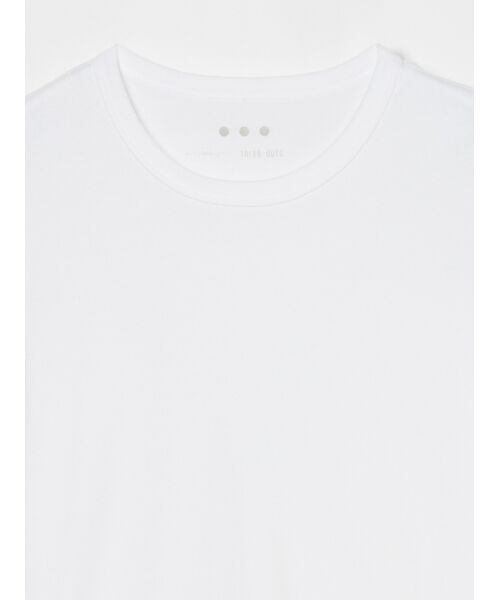 three dots / スリードッツ Tシャツ | Organic cotton knit s/s alex | 詳細2