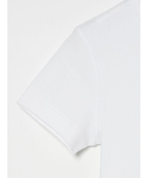three dots / スリードッツ Tシャツ | Organic cotton knit s/s alex | 詳細3