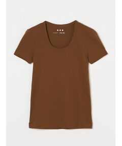 three dots / スリードッツ Tシャツ | Organic cotton knit s/s jessica