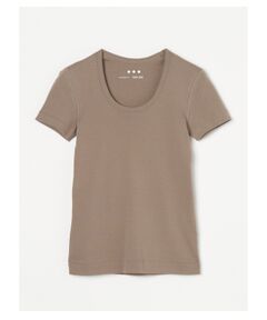 three dots / スリードッツ Tシャツ | Organic cotton knit s/s jessica