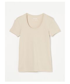 three dots / スリードッツ Tシャツ | Organic cotton knit s/s jessica