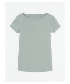three dots / スリードッツ Tシャツ | Organic cotton Knit s/s ginger