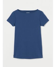 three dots / スリードッツ Tシャツ | Organic cotton Knit s/s ginger