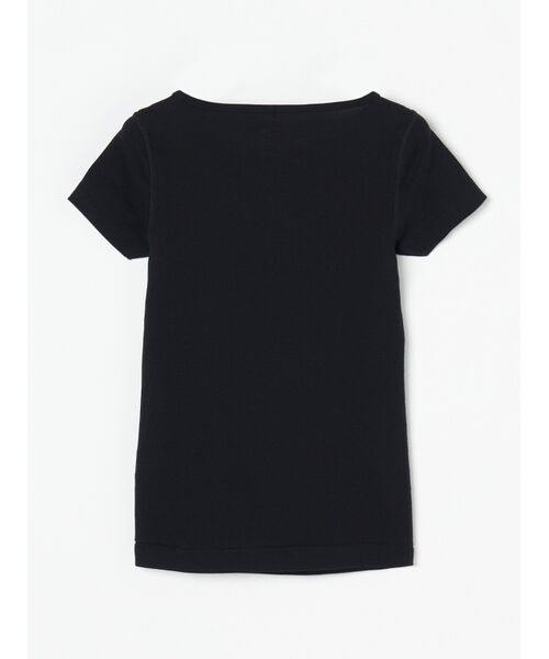 three dots / スリードッツ Tシャツ | Organic cotton Knit s/s ginger | 詳細1