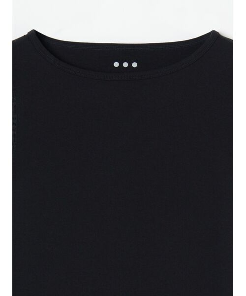 three dots / スリードッツ Tシャツ | Organic cotton Knit s/s ginger | 詳細2