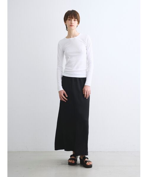 three dots / スリードッツ Tシャツ | Organic cotton knits l/s alex | 詳細8