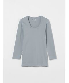 Organic cotton knit 3/4sleeve jessica