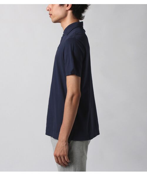 three dots / スリードッツ ポロシャツ | George (new basic line) sanded jersey | 詳細2