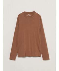 Men's brushed rib l/s crew neck