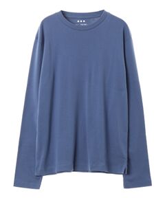 Men's brushed rib l/s crew neck