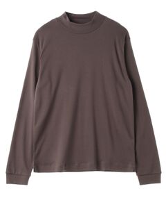 three dots / スリードッツ Tシャツ | Men's brushed rib l/s mock neck