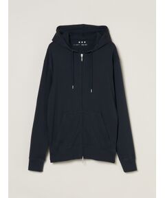 three dots / スリードッツ パーカー | Men's brushed rib double hoody
