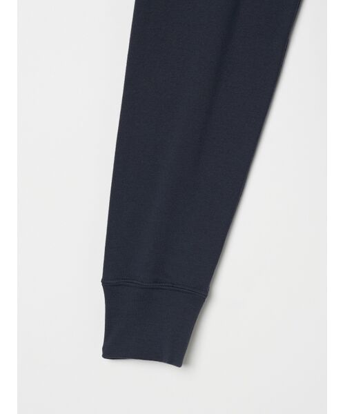 three dots / スリードッツ パーカー | Men's brushed rib double hoody | 詳細3