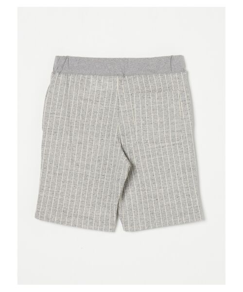 three dots / スリードッツ その他パンツ | Men's fleece stripe shorts | 詳細1