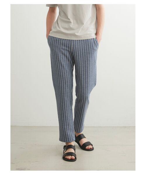 three dots / スリードッツ その他パンツ | Men's fleece stripe pants | 詳細6