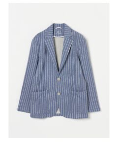 Men's fleece stripe jacket