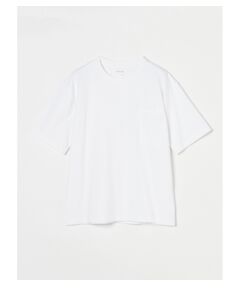 Men's supima high gauge smooth  s/s pocket t