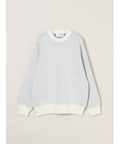 three dots / スリードッツ その他トップス | Men's dual layerd l/s crew neck