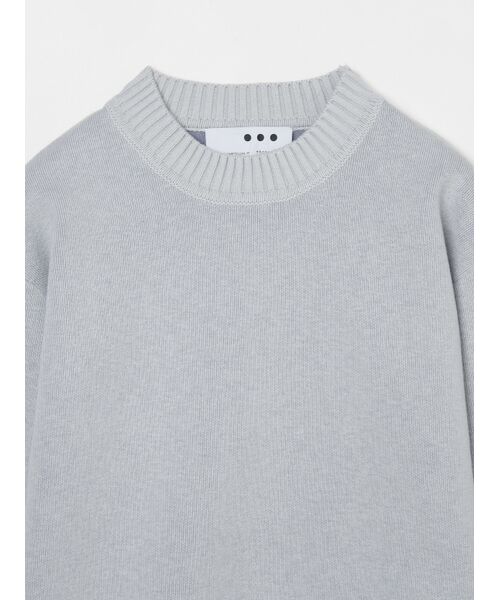 three dots / スリードッツ その他トップス | Men's dual layerd l/s crew neck | 詳細12