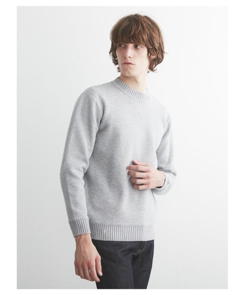 three dots / スリードッツ その他トップス | Men's dual layerd l/s crew neck | 詳細16