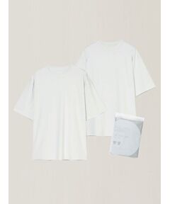 Unisex】2 pack T-shirts regular fit （Tシャツ）｜three dots