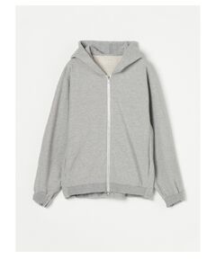 Unisex real vintage smooth zip hoody