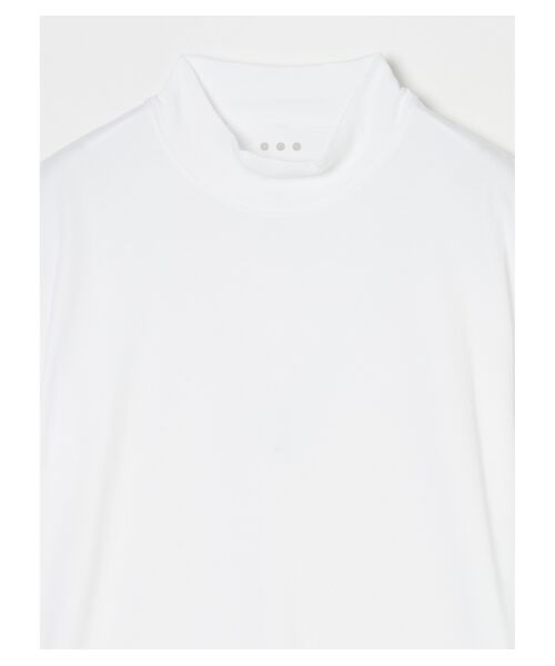 three dots / スリードッツ Tシャツ | Men's premium suvin jersey mockneck | 詳細2
