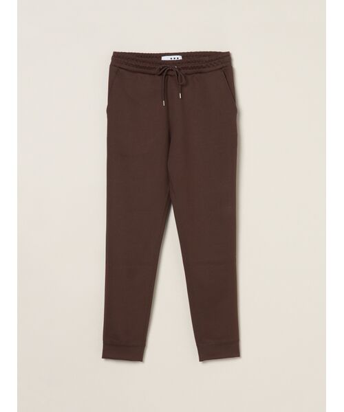 three dots / スリードッツ その他パンツ | Men's cardboard sweat pants(chocolate)