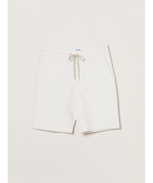 three dots / スリードッツ その他パンツ | Men's stretch ponte shorts（ice grey）