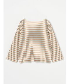 Heavy rib wide sleeve back race tee