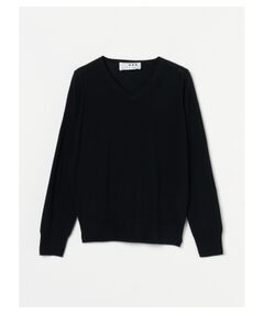 Super fine merino l/s v neck