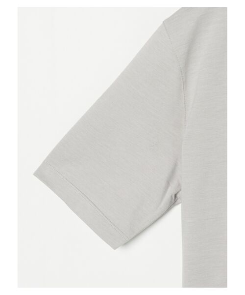 three dots / スリードッツ Tシャツ | Men's powdery cotton s/s crew T | 詳細3