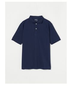 three dots / スリードッツ ポロシャツ | Men's powdery cotton s/s polo