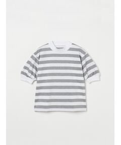 Big stripe puff s/s tee