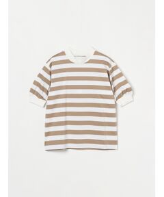 Big stripe puff s/s tee