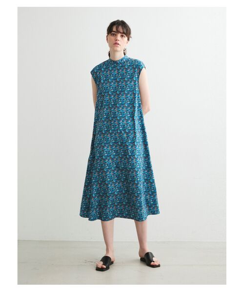 three dots / スリードッツ ドレス | Blue marble dress | 詳細9