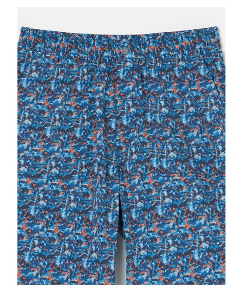 three dots / スリードッツ その他パンツ | Unisex blue marble shorts | 詳細2
