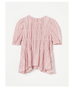 Stripe cotton shirling top