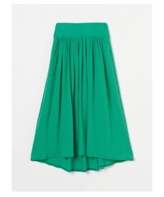 Weekend dress crepe gauze skirt