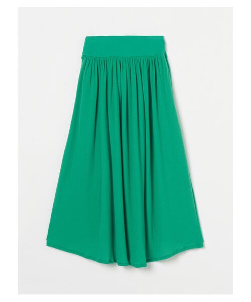 three dots / スリードッツ スカート | Weekend dress crepe gauze skirt | 詳細1
