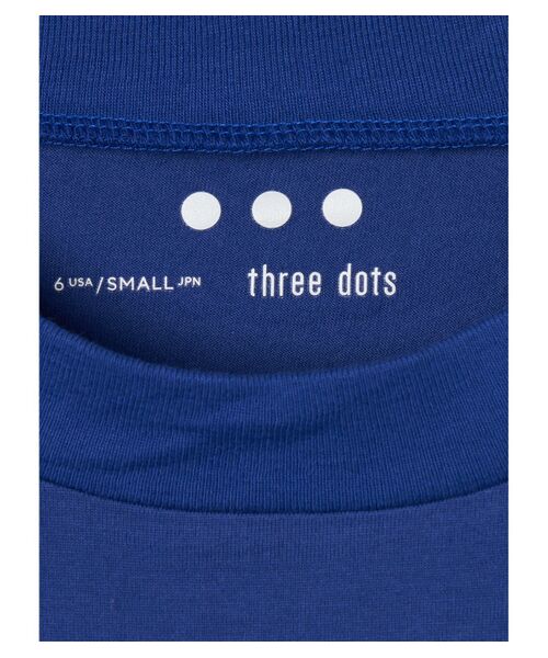 three dots / スリードッツ タンクトップ | Supima cotton ruffle tank top | 詳細4