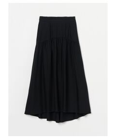 Linen rayon skirt
