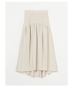 Linen rayon skirt